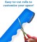 Carson Dellosa 65Ft of Blue Bulletin Board Borders, 1 Roll of Scalloped Trim for Rolling Whiteboard, Cork and Posterboard, Patriotic Decorations, Party, and Classroom Decor